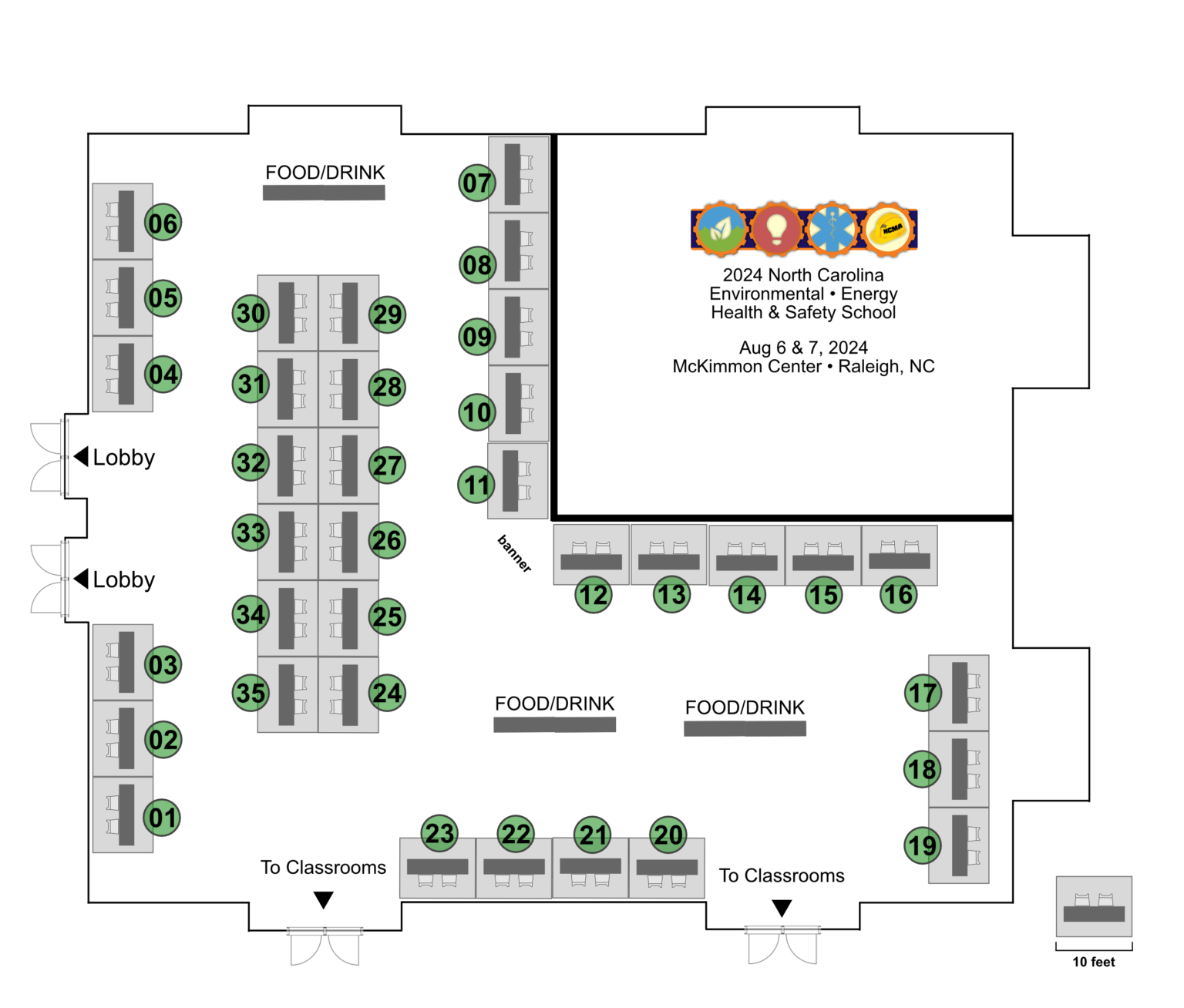 EEHS Exhibition Hall Floor Plan – NCMA